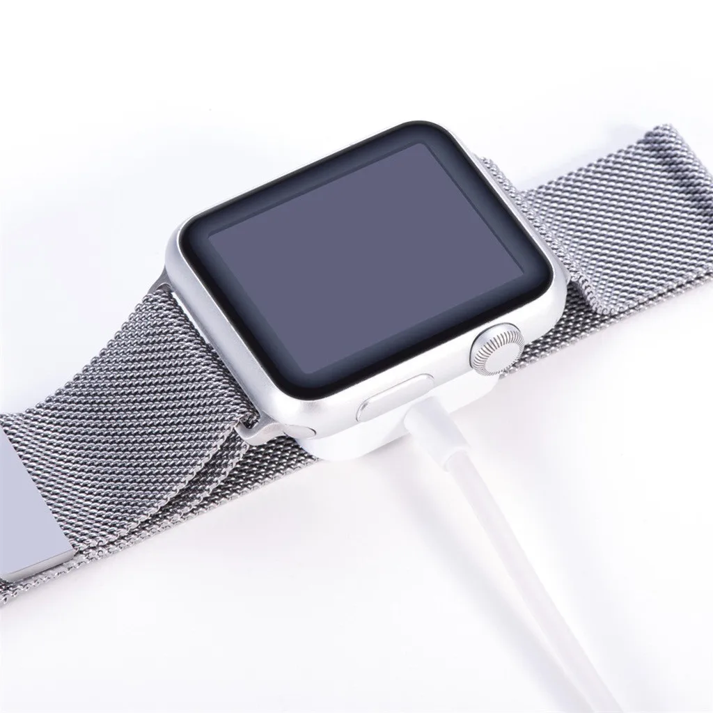 Смарт-часы Зарядное устройство для наручных часов iWatch, магнитный Беспроводной Зарядное устройство кабель док-станция для зарядки для наручных часов iWatch, Series 5 40/44 мм