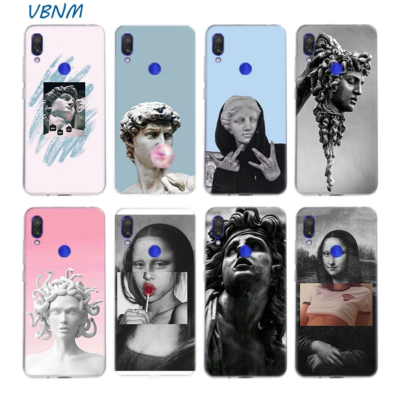 Альтернативные статуи искусство силиконовый чехол для Xiaomi Redmi Note 8 7 6 Pro 5 4 4X K20 7A S2 5A 6A Y3 Xiomi A3 9T 9 SE F1 S2 крышка