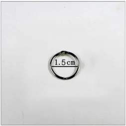 4Pcs/lot Metal Ring Binder 15 75mm Office Loose-leaf- Hoops Supplies Book DIY Albums Opening Binding - Цвет: 15MM