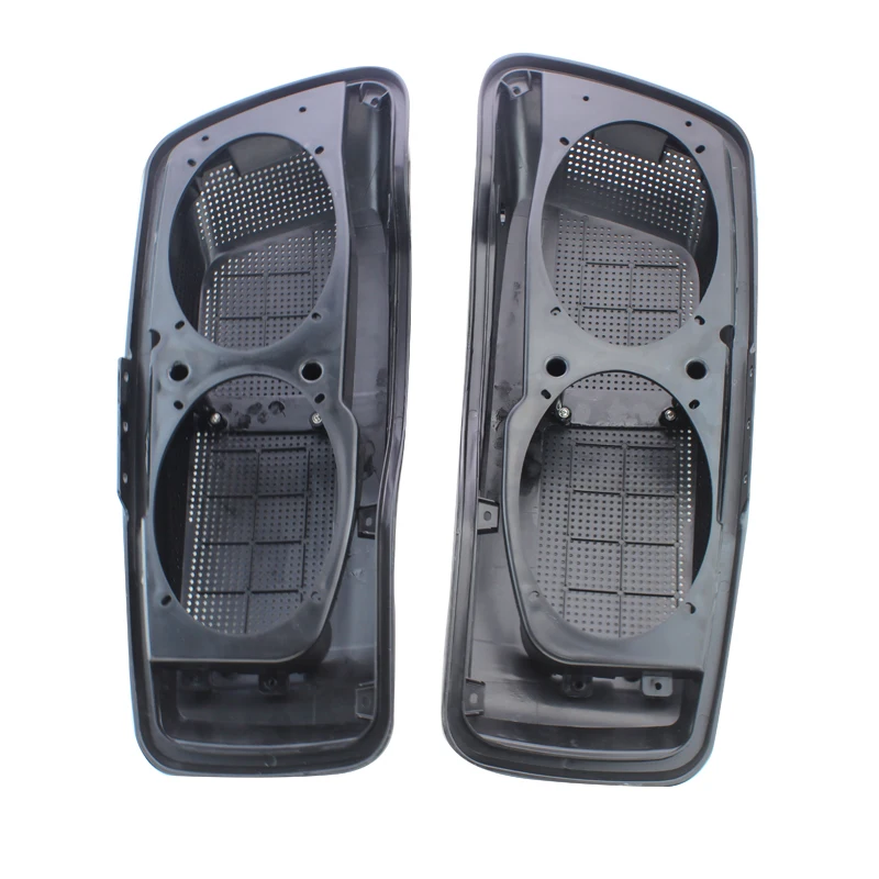 Unpainted Hard Extended saddlebag Speaker Side Bag Lid W Latches for 2014 -2020 Harley Davidson Touring Road King Street Glide (11)