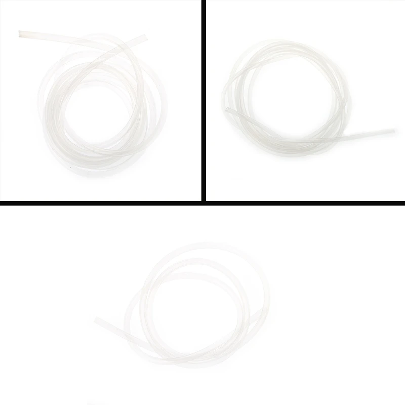 

3mm x 5mm Silicone Tube Hose Translucent Tube Food Grade Non-toxic Soft Rubbe J6PD