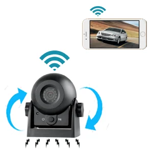 Kit de voiture de recul WiFi avec aimant et batterie Caméra HD AHD 6700 mAh  avec moniteur 8 IR + 7 HD