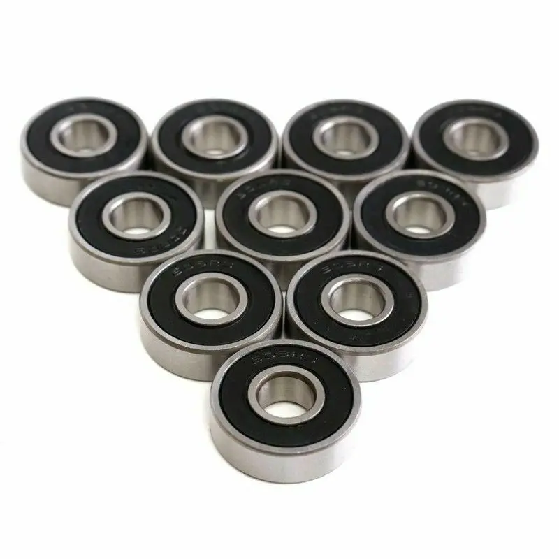 

10 pieces/set of 608zz bearing ball bearing ABEC-5 8X22X7 mm deep groove steel sealed ball bearing