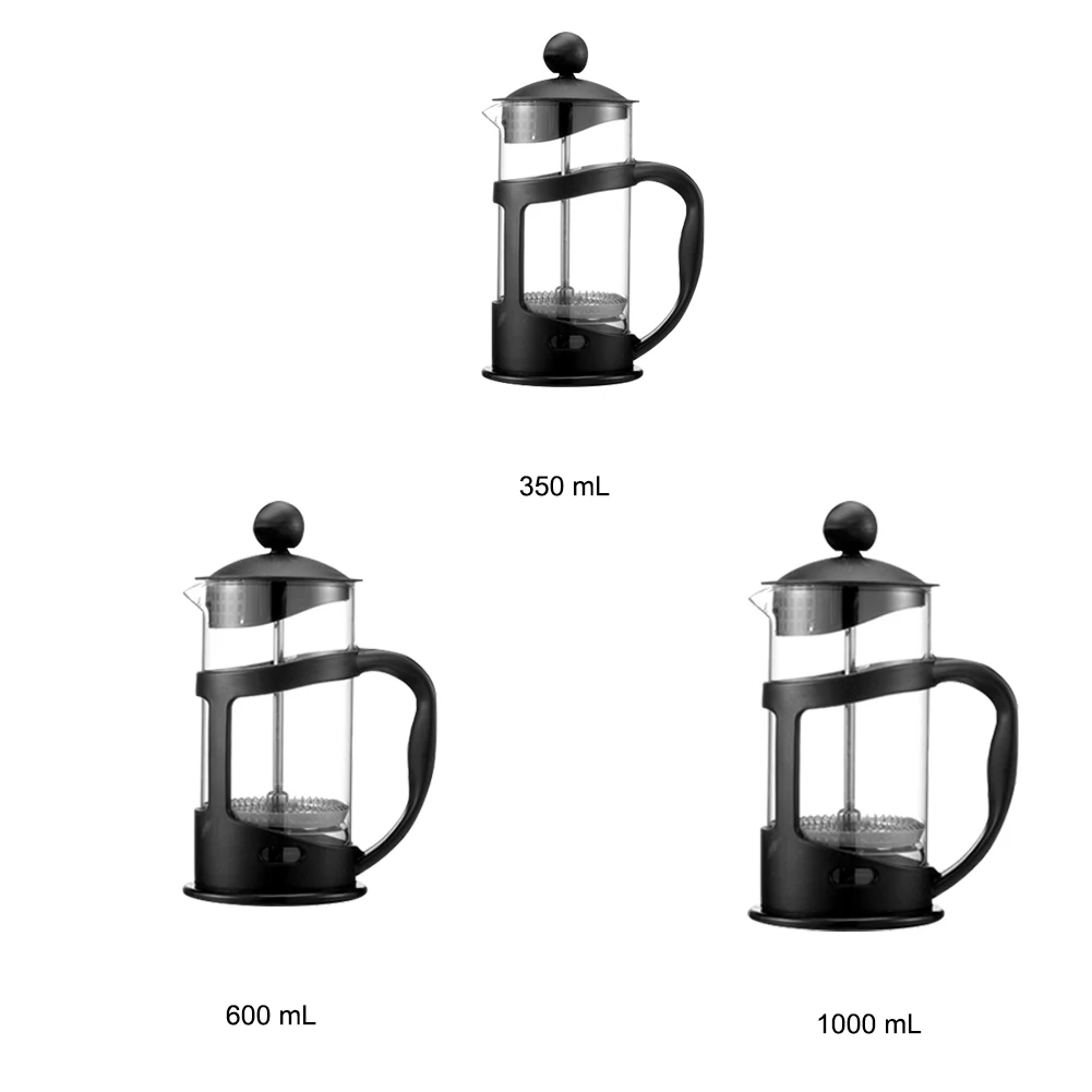 Руководство чай антипригарный прочный фильтр чашка Перколятор Cafetera французские прессы термостойкие залить над кухня кофе горшок капельница