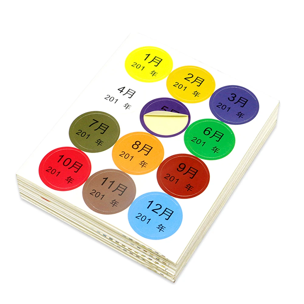 Моли напечатаны diy наклейки &quotточки&quot настроить самоклеющиеся печатные