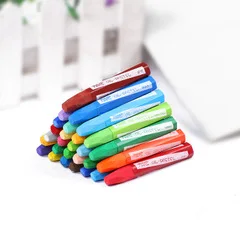 Hot Sales Creative-Children Crayon Environmentally Friendly Crayon Students Fine Art Graffiti Drawing Pen Oil Painting Pen Custo