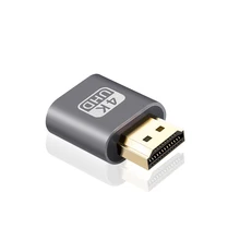 Совместимость с HDMI Virtual Display 4K DDC EDID Dummy Plug EDID Display Emulator Adapter Suppor 1920x1080P For Bitcoin Mining
