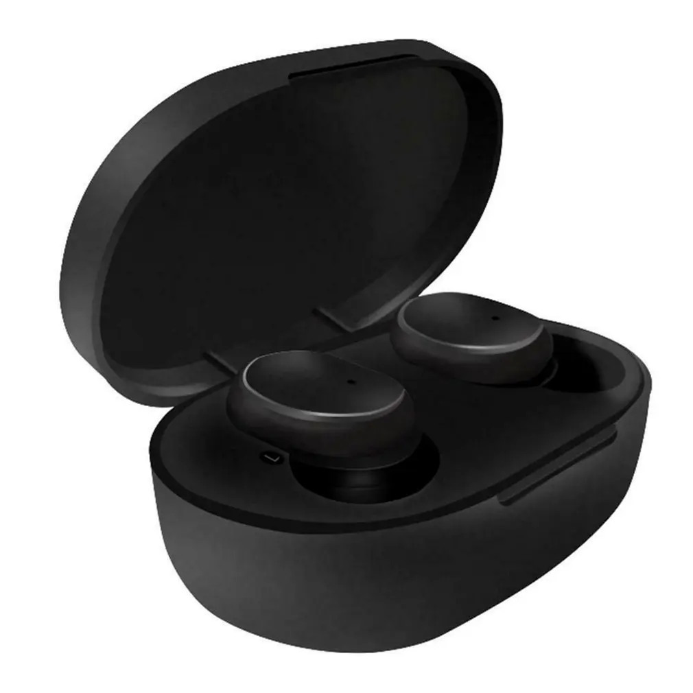 Wireless 5.0 Earphone Stereo Earbud Headset With Battery Cabin Sport Handsfree Earphone Cordless Headset For Mobile Phone