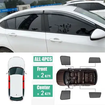 

For Chevy Cavalier 4Pcs Windows Sunshade Ray Protector Mesh Block Privacy Visor