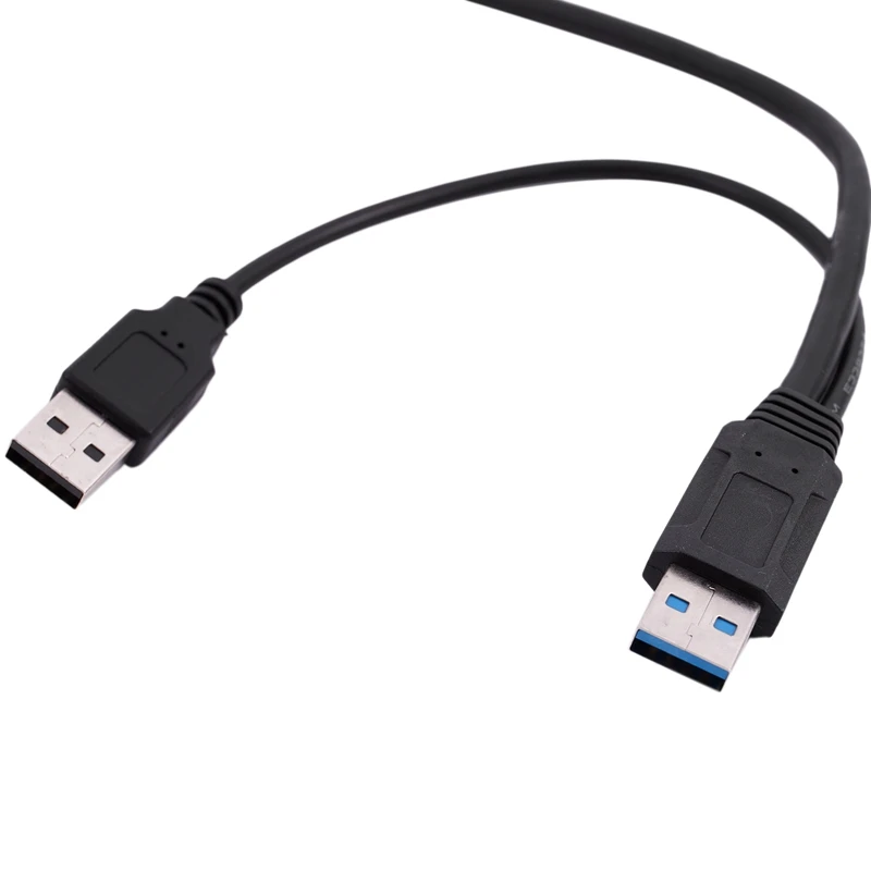 Superspeed USB2.0+ USB 3,0 type A к USB 3,0 A Мужской y-образный кабель