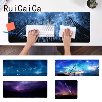 

RuiCaiCa Starry Sky Office Mice Gamer Soft Mouse Pad Anti-Slip Durable Silicone Computermats