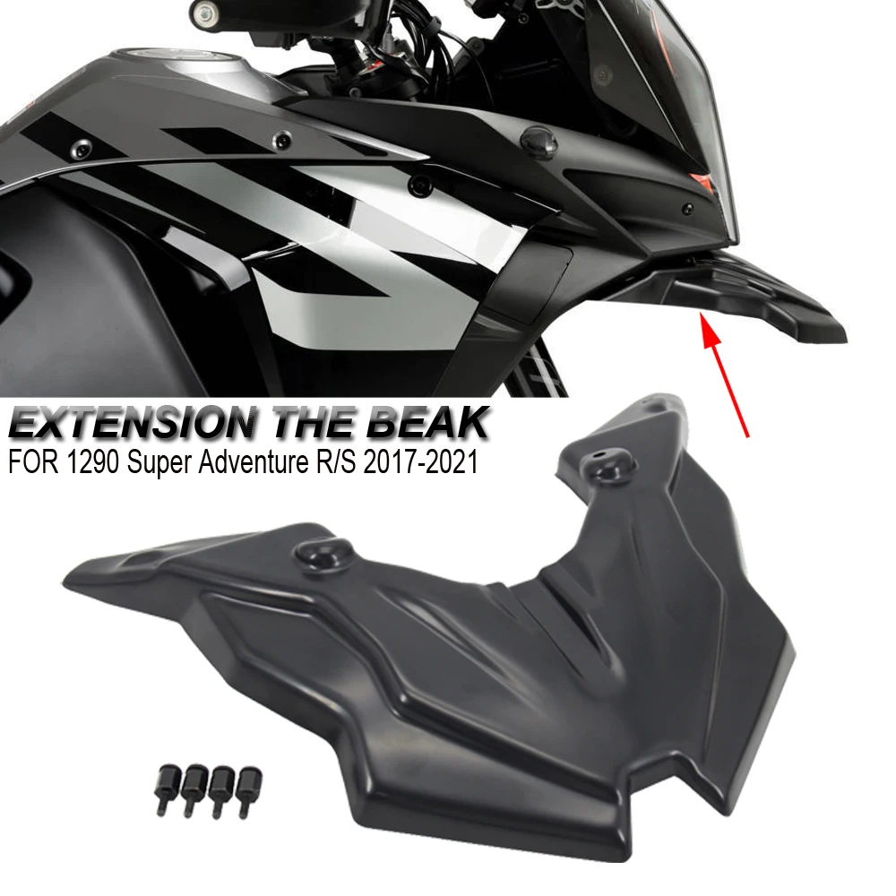 NEW Motorcycle Front Wheel Mudguard Beak Nose Cone Extension Cover