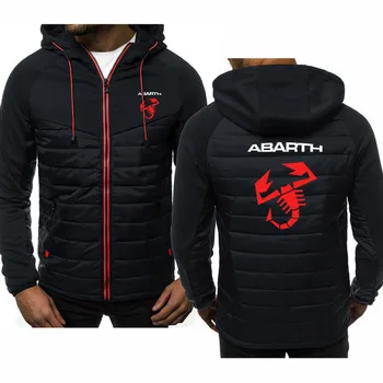 

Hoodies Men for Abarth Car Logo Print Sweatshirt Spring Autumn Men Hoodie Jacket Fashion Casual zipper Hoody Male Tops Clothing