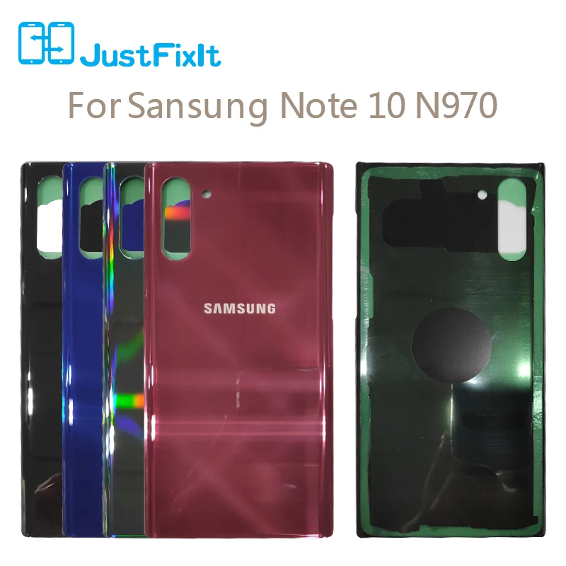 Задняя Батарея Крышка для samsung Galaxy Note10/Note 10 plus pro N970 N970F N970U N975 N975F N975U сзади Стекло чехол