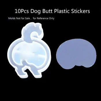 

Cat Dog Duck Panada Butt Quicksand Pendant Mold Animals Hip Resin Keychain Silicone Epoxy Resin Mold Jewelry Making Tool