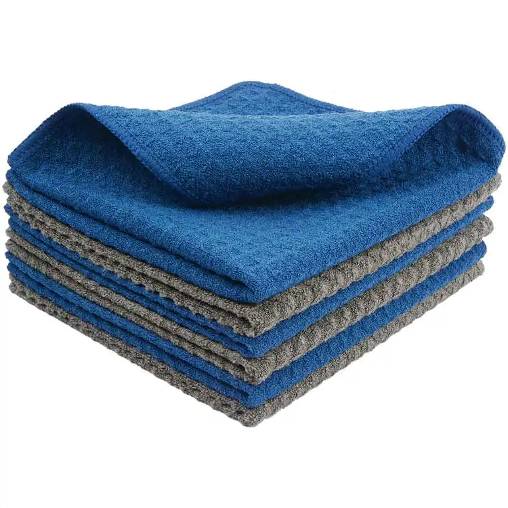 Ultra Absorbent Odor Free 12inch X 12inch Microfiber Kitchen Cleaning Cloth  Thick Dish Rags Waffle Weave Washcloths Dish Cloths - China Microfiber Dish  Cloth and Microfiber Glass Cloth price