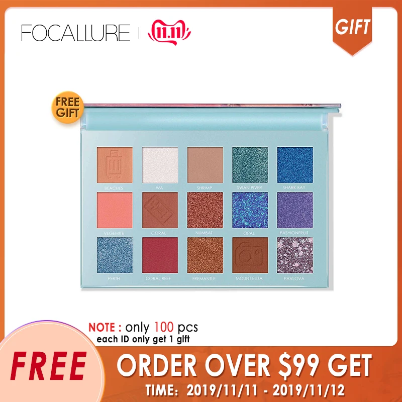 

Order Over $99 get Eyeshadow palette gift