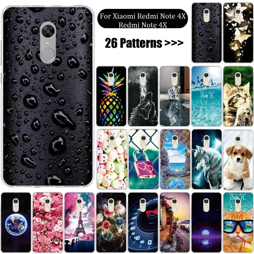 Чехол для Xiaomi Redmi note 4, чехол для Xiaomi Redmi Note 4X, чехол 3D, мягкий ТПУ, силиконовый чехол для redmi note 4 X, чехол 5,5"|case for xiaomi|case for xiaomi redmicase for | АлиЭкспресс