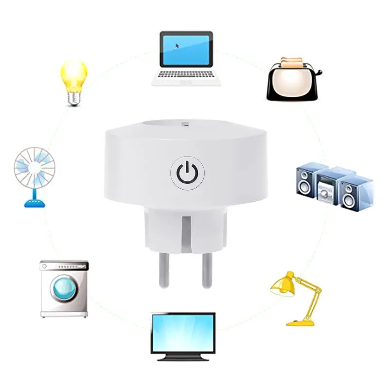 Smart Plug Wi-Fi пульт дистанционного управления ЕС розетка таймер установка без концентратора энергосберегающий инструмент AXYF