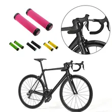Велосипедные ручки Запираемые прямые противоскользящие линии резиновые ручки для руля бар горная лента для велосипеда ручка рукав Велосипедный Чехол