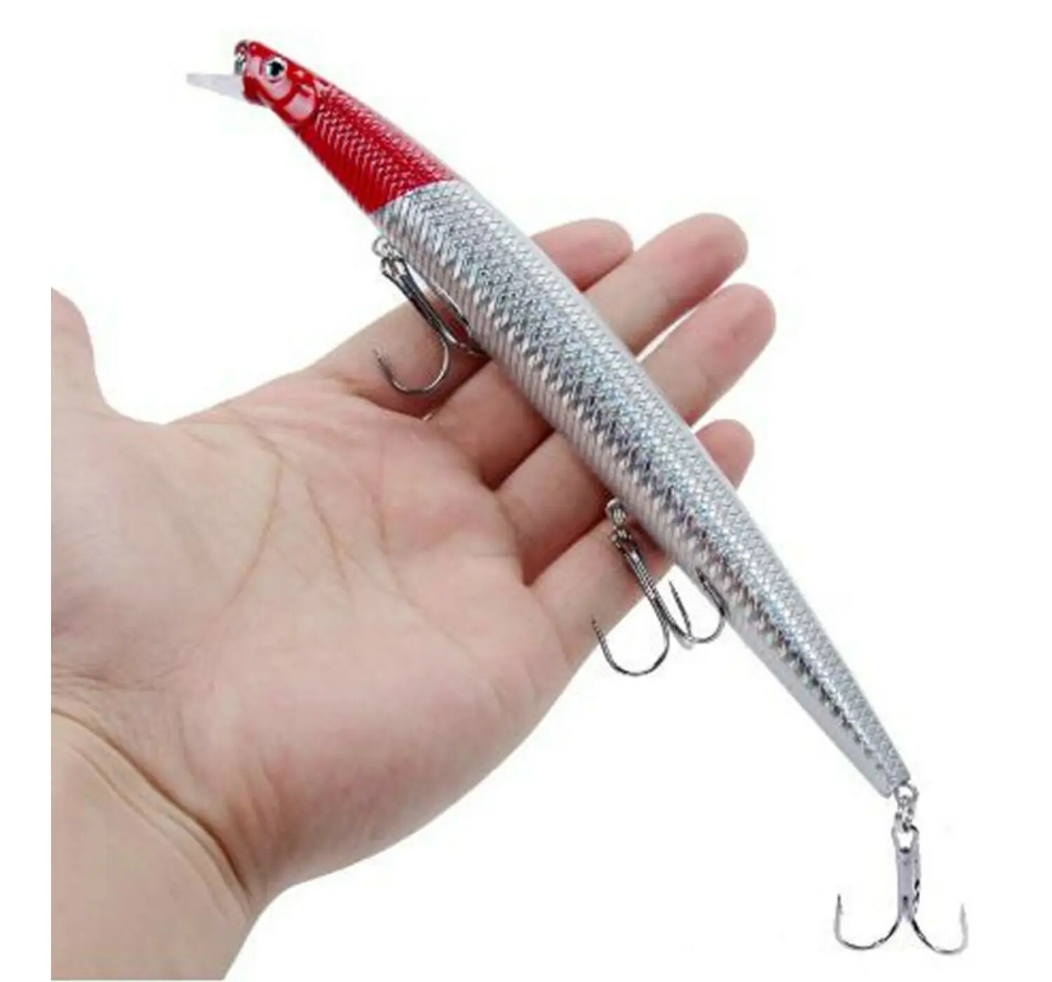 

1PCS Minnow Fishing Lures Wobble Hard Bait Pesca Crankbaits 7"-18CM Big Game Isca Pesca Aritificial Fising