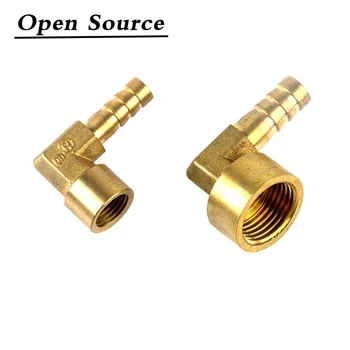 

Brass Hose Pipe Fitting Elbow 8mm 10mm 12mm 14mm 16mm Barb Tail 1/4" 3/8" 1/2" BSP Female Thread Copper Connector Joint Coupler