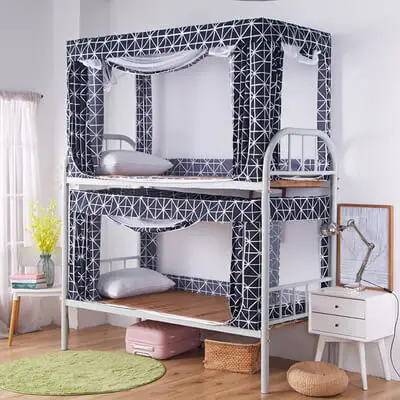 STYLE 4 LeRadore полиэфирная кружевная двухъярусная москитная сетка для студентов в спальных комнатах с затемненными занавесками для кровати сеточки от насекомых для одиночной кровати Moustiquaires - Цвет: STYLE 4