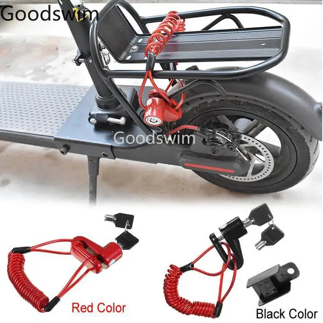 US $7.99 Portable Scooter Wheel Antitheft Lock For Xiaomi Mijia M365 Scooter Electric M365 Pro Skateboard D