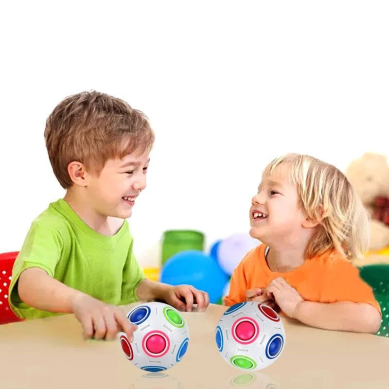 Fidget Toys Puzzle Toys Anti Stress Toys Puzzle Ball Sensory Toy Game Interactive Toy For Children Special Need Pressure Release Autism Hand Therapy