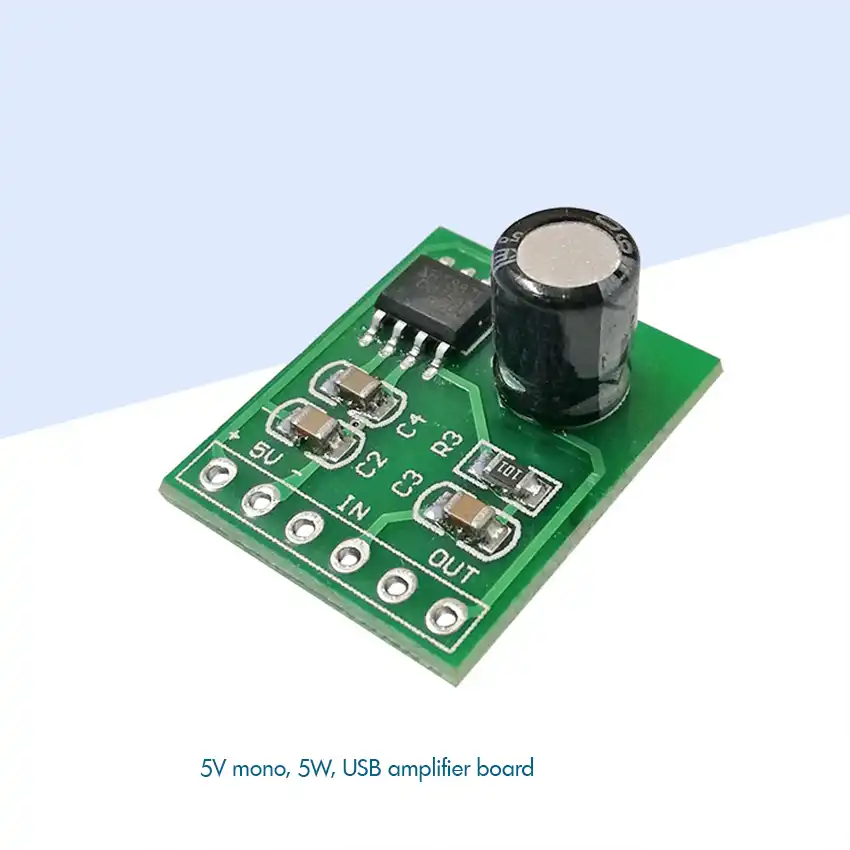 5v speaker amplifier