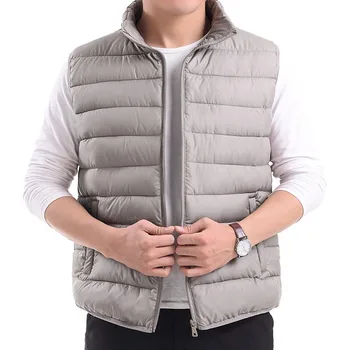 

ZOGAA 2019 Winter Sleeveless Parka Jackets Men Casual Warm Solid Parkas Vests Male Slim Fit Warm Vests Waistcoat Plus Size S-4XL