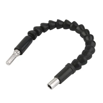 

295MM PlasticMetal Soft Universal Flexible Shaft Electric Screwdriver Batch Of Head Hex Shank Extension Drill Bit Holder