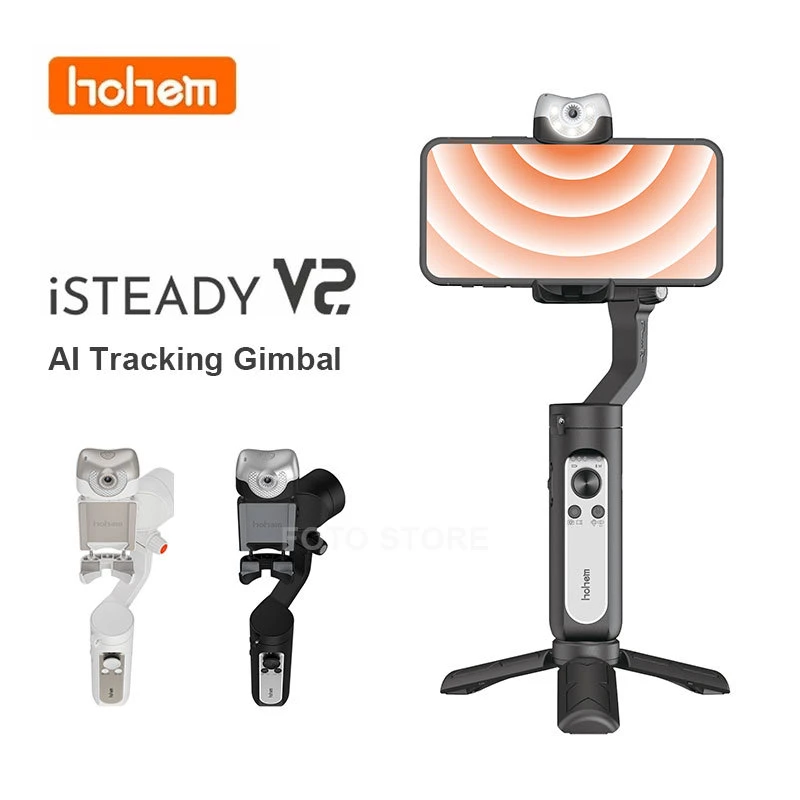 Hohem iSteady Pro 4 Pro 3 iSteady X X2 V2 iSteady Q Smartphone Gimbal  Stabilizer Handheld Gimbal for iPhone/Samsung/Huawei