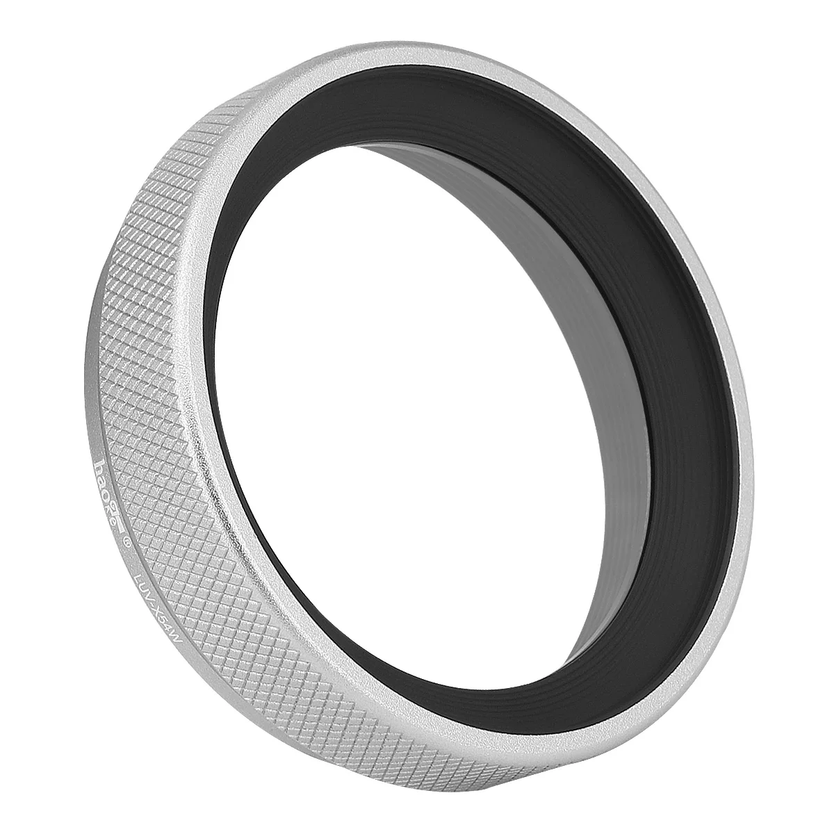 Paraluce in metallo con protezione UV MC Filtro per lenti ultraviolette multistrato per Fujifilm X100F X100T X100S X100 X70 Fuji Camera 2 in 1 set di accessori 2 in 1 colore: Nero Haoge LUV-X100B