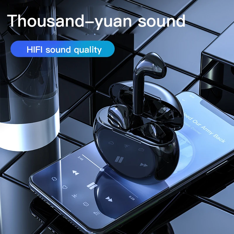 Bluetooth наушники, мини беспроводные наушники, спортивные наушники с громкой связью, беспроводная гарнитура с зарядным устройством для Xiaomi iPhone samsung