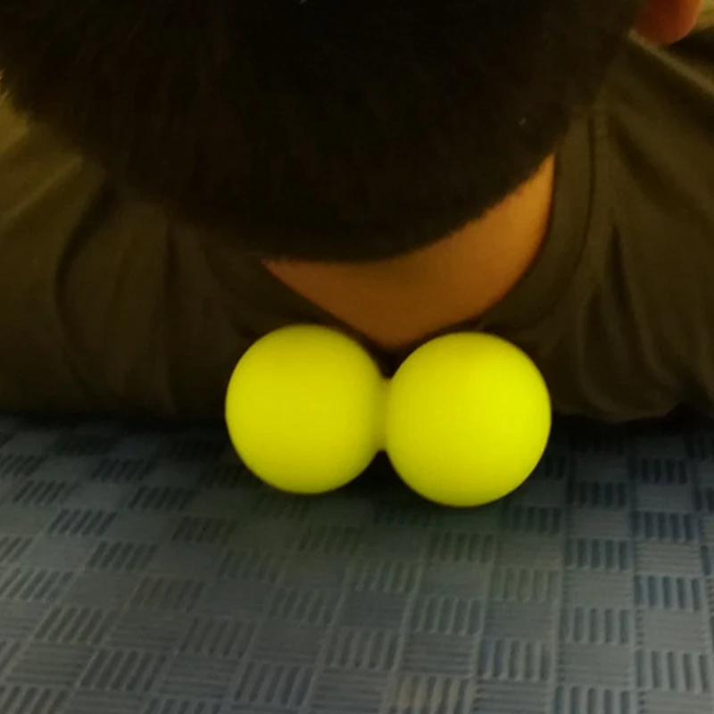 Фитнес-мяч для массажа триггер точка Myofascial релиз тела твердый ролик для Лакросса