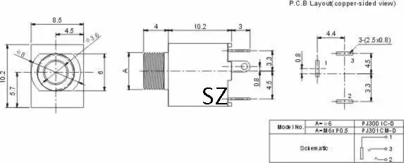 200Pcs PJ 301CM 3 5MM Headphone Plug Dual Channel Audio Video Welding Line For Headphone Socket