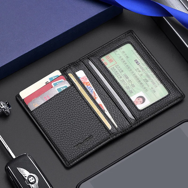 Wallet Simple Boutique Wristlet Bi-fold No Zipper Small Purse Slim Luxury Brand Stylish and Easy to Carry 2021 6
