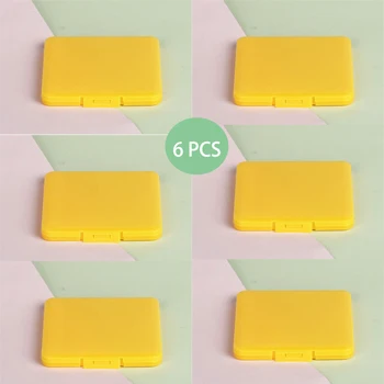 

6pc Mask Cover Bag Portable Facemask Holder Face Mask Storage Box Case Save Mask Boxes Caja Para Guardar Mascarillas Wholesale