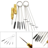 11pcs Airbrush Cleaning Needle & Brush Accessories Kit for Spray Gun Cleaner 2 1