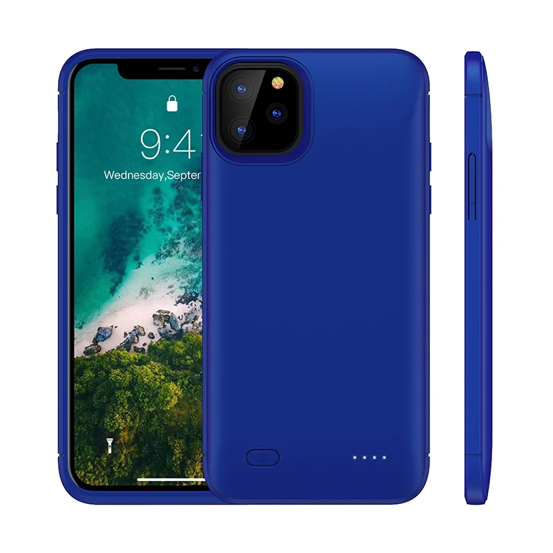 NENG 6200 мАч умный зарядный чехол для iphone 11Pro Max внешний аккумулятор чехол для iphone 11 11Pro внешний аккумулятор резервный чехол