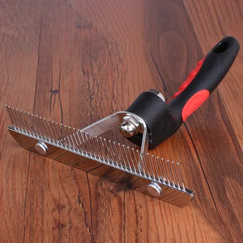 Dog Comb Pet Hair Removal Comb Stainless Steel Grooming Cleaning Brush For Large Dogs Golden Retriever Husky German Shepherd 1
