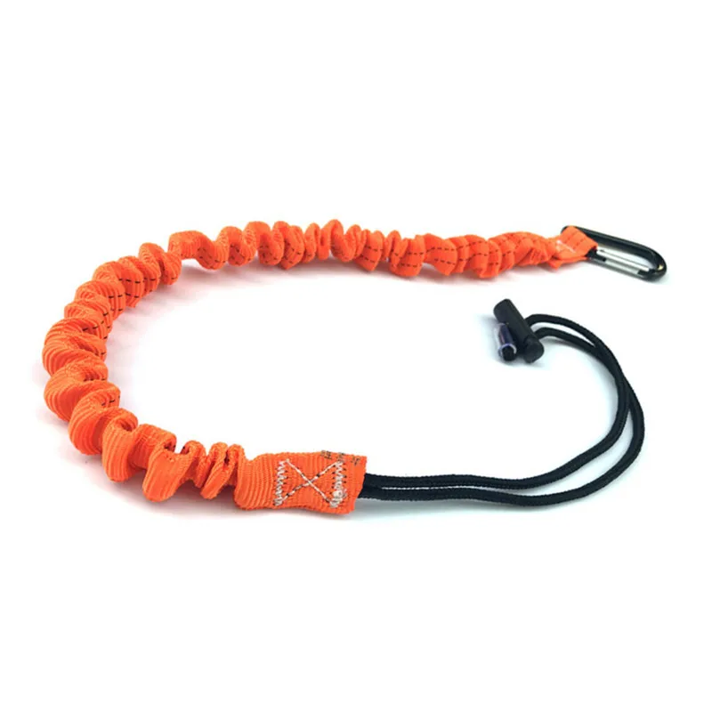 

Climbing Rope Carabiner Outdoor Retractable Safety Rope Professional Elastic Telescopic Hiking Tool