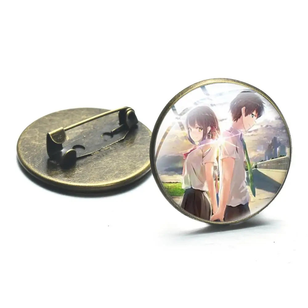 SONGDA ваше имя Kimi no Na wa брошь в стиле аниме Тачибана таки миямидзу мицуха фигурки