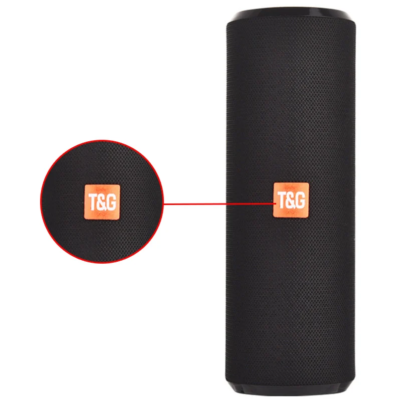 TG126 Bluetooth Speaker Wireless Portable Outdoor Waterproof Card Music Subwoofer with FM Radio