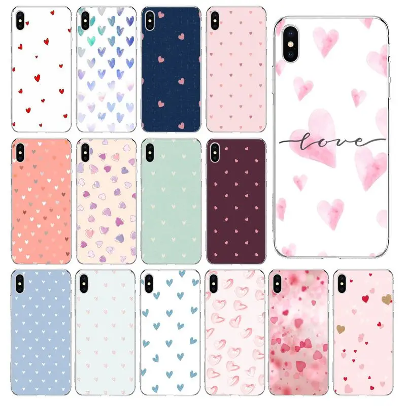 Little fresh heart DIY роскошный высококачественный чехол для телефона iPhone 11 pro XS MAX 8 7 6 6S Plus