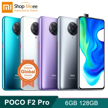 

Xiaomi POCO F2 Pro 6GB 128GB Global Version Smartphone Android Pocophone Snapdragon 865 64MP 6.67” 4700mAh NFC Mobile Phones