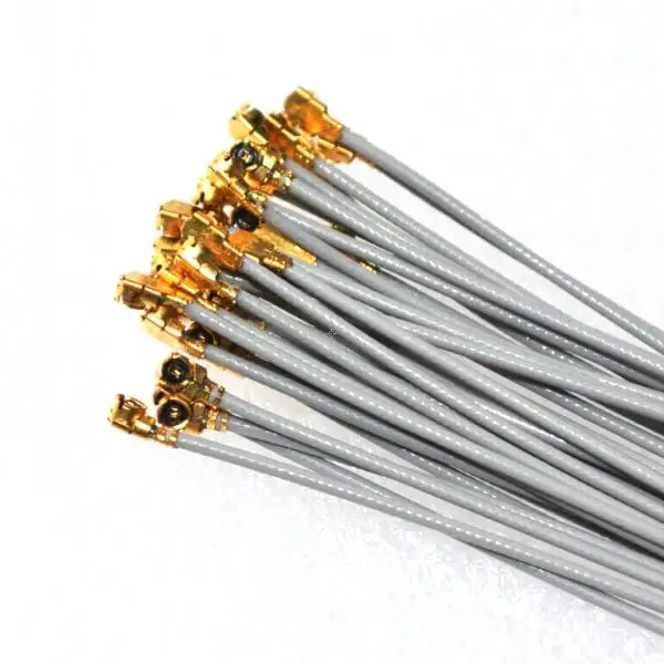 

2.4G wifi receiver antenna Bluetooth remote control model aircraft antenna built-in gold-plated silver plated ipx header