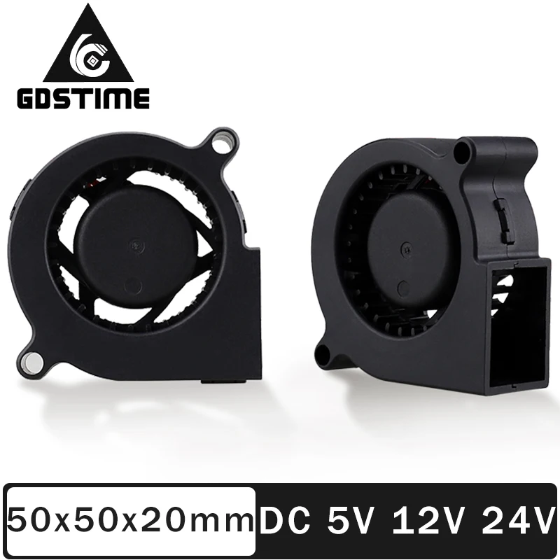 2 Piece Gdstime 50 X 20 mm lamp fan DC 5V 12V 24V Brand New For 50mm blower 5CM Projector Blower Fan alarm RD signal | Компьютеры и