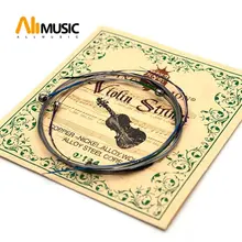 10 наборов скрипка Король Лев струна медь-Обмотка из никелевого сплава стальной сердечник. 010-.033 скрипки части